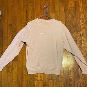 Brandy Melville Pink Sweatshirt